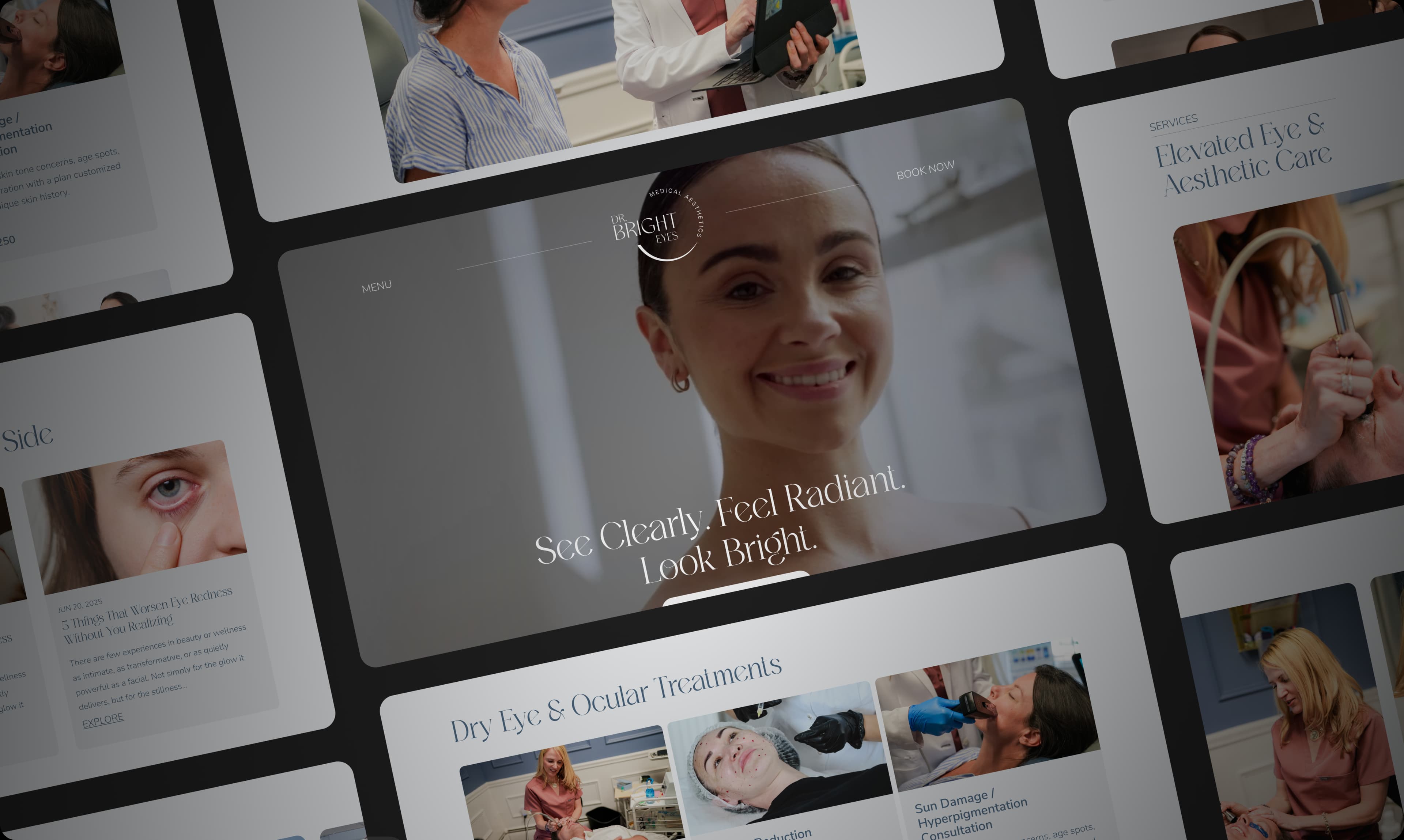 Bright Eyes Logo Dark